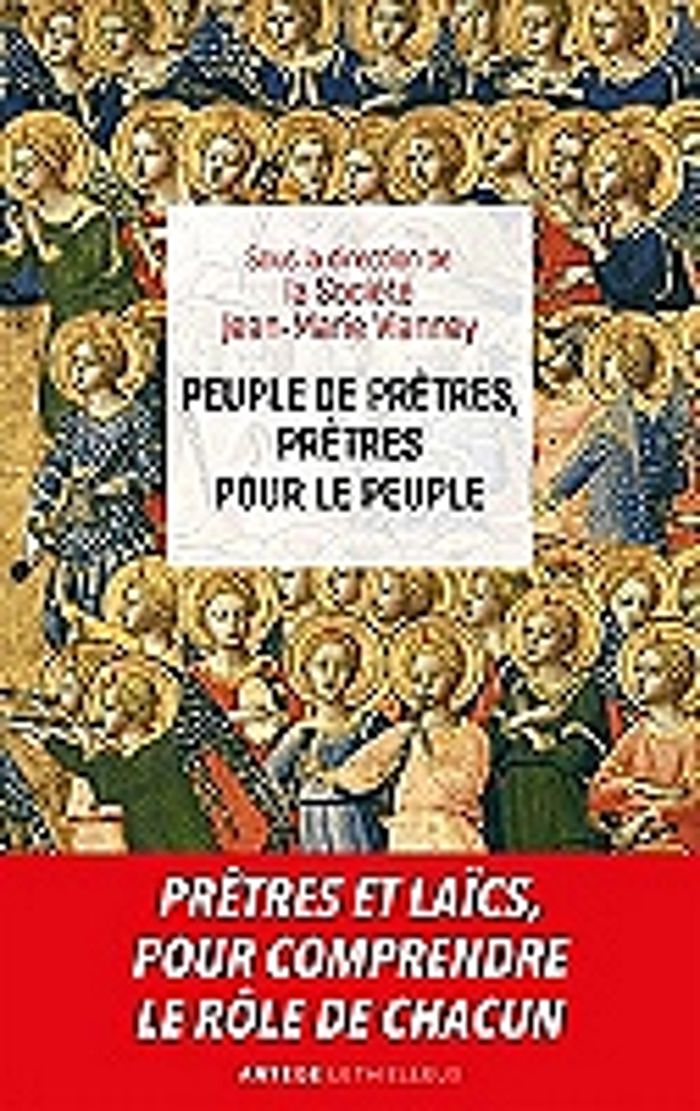 Couverture du livre « PEUPLE DE PRETRES, PRETRES POUR LE PEUPLE - SACERDOCE COMMUN ET SACERDOCE MINISTERIEL DEUX PARTICIPA » de Collectif, librairie Les Contes Infusés à Corte