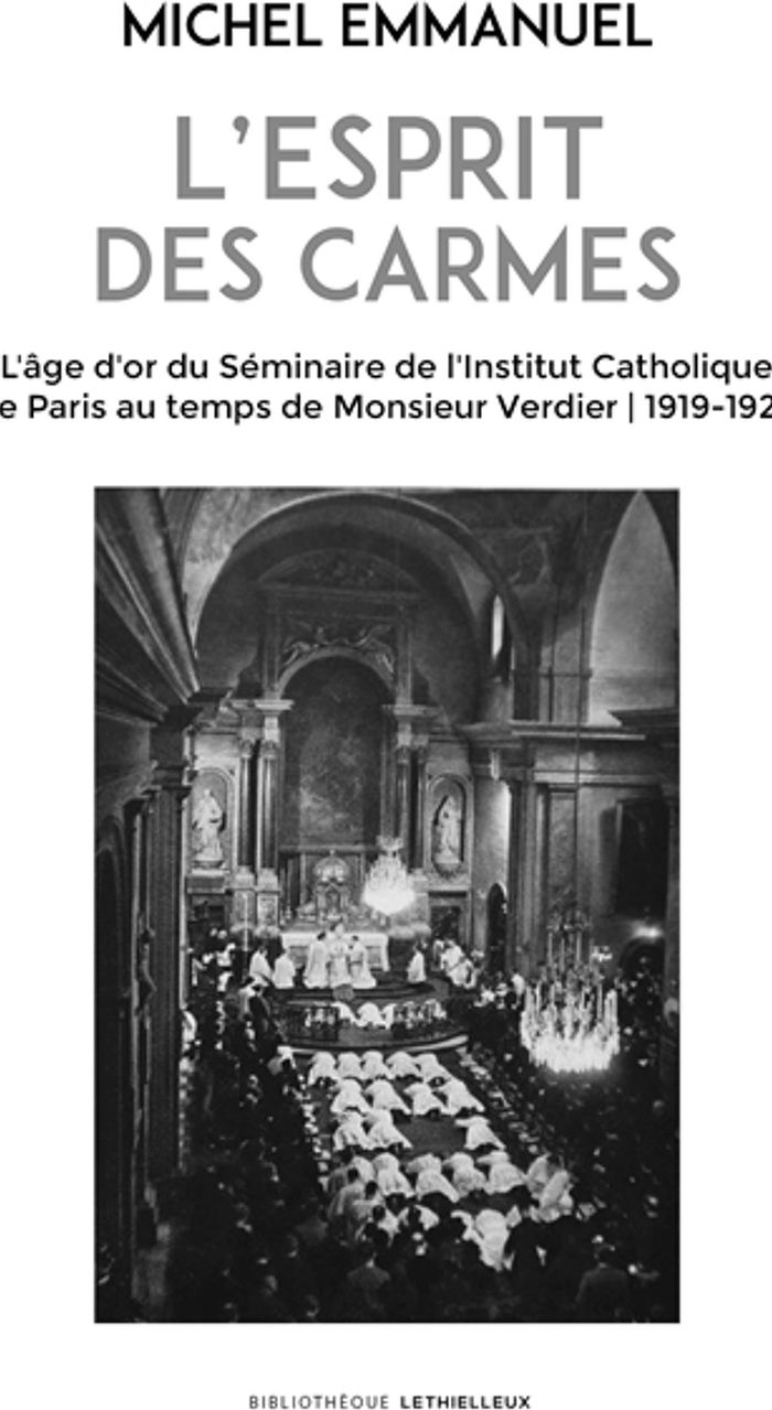 Couverture du livre « L'ESPRIT DES CARMES », librairie Les Contes Infusés à Corte