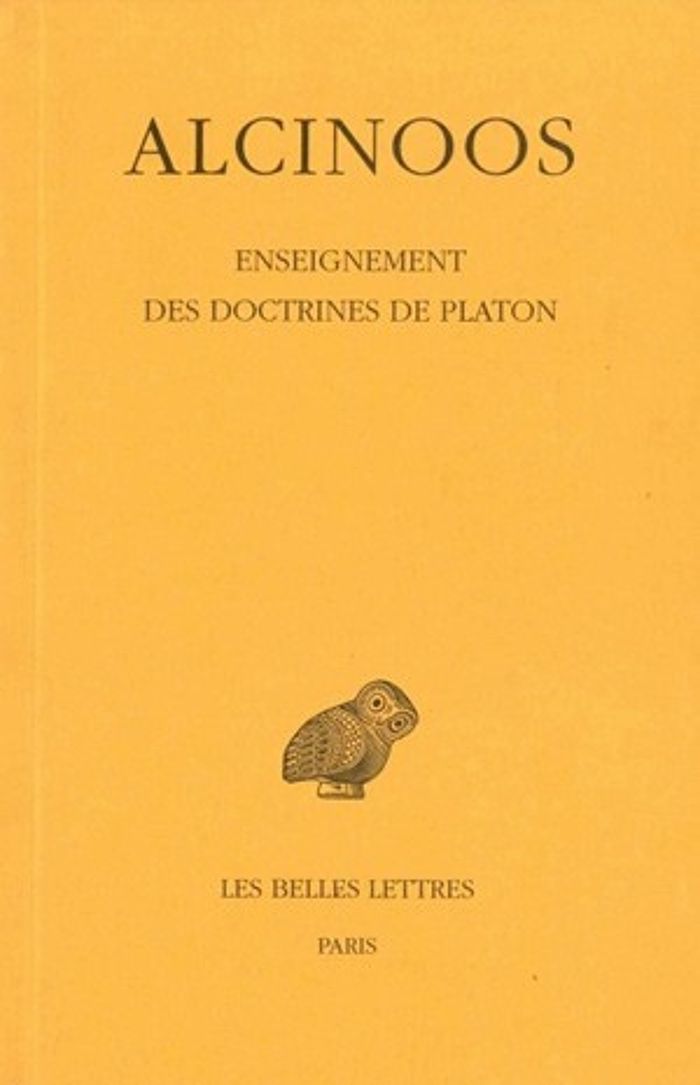 Couverture du livre « ENSEIGNEMENT DES DOCTRINES DE PLATON - EDITION BILINGUE » de Alcinoos, librairie Les Contes Infusés à Corte