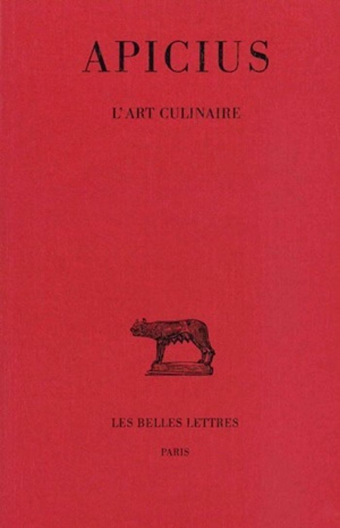 Couverture du livre « L'ART CULINAIRE - EDITION BILINGUE » de Apicius, librairie Les Contes Infusés à Corte