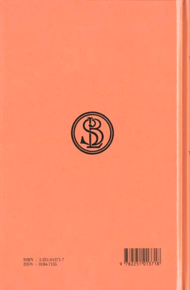 Quatrième de couverture de « DE L'AGRICULTURE. LIVRE III - (LA VITICULTURE) »