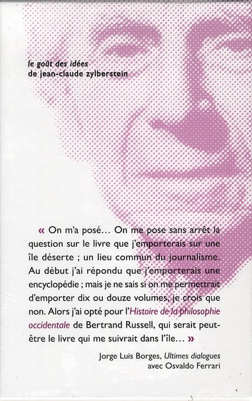 Quatrième de couverture de « HISTOIRE DE LA PHILOSOPHIE OCCIDENTALE - EN RELATION AVEC LES EVENEMENTS POLITIQUES ET SOCIAUX DE L' »