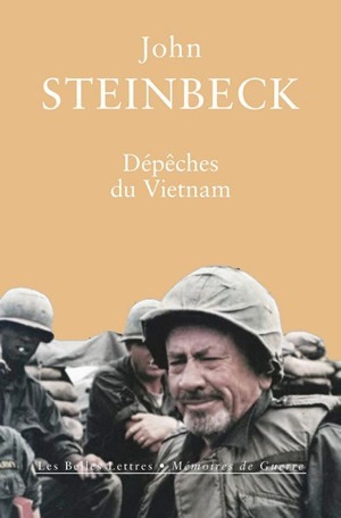 Couverture du livre « Dépêches du Vietnam » de John Steinbeck, librairie Les Contes Infusés à Corte