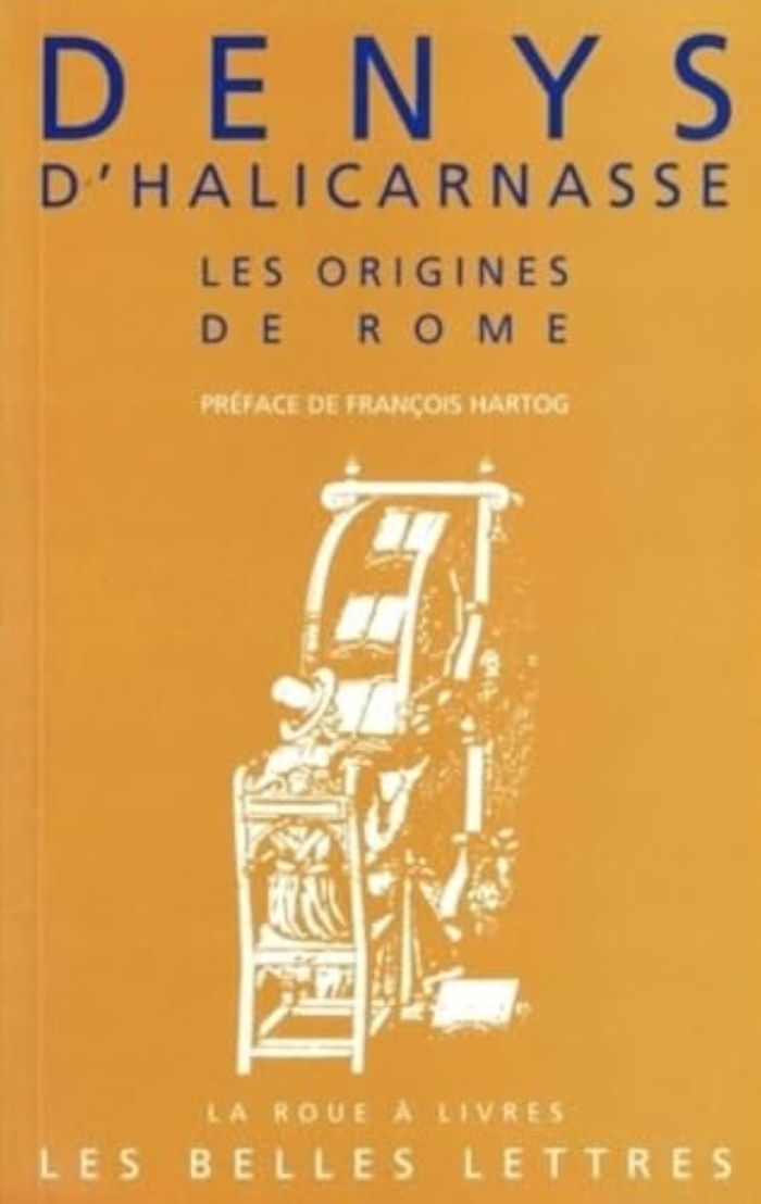 Couverture du livre « LES ORIGINES DE ROME - (LES ANTIQUITES ROMAINES LIVRES I ET II) » de D'Halicarnasse Denys, librairie Les Contes Infusés à Corte
