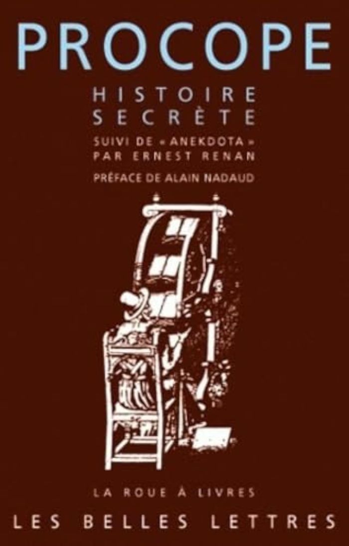 Couverture du livre « HISTOIRE SECRETE - SUIVI DE "ANEKDOTA" PAR ERNEST RENAN », librairie Les Contes Infusés à Corte