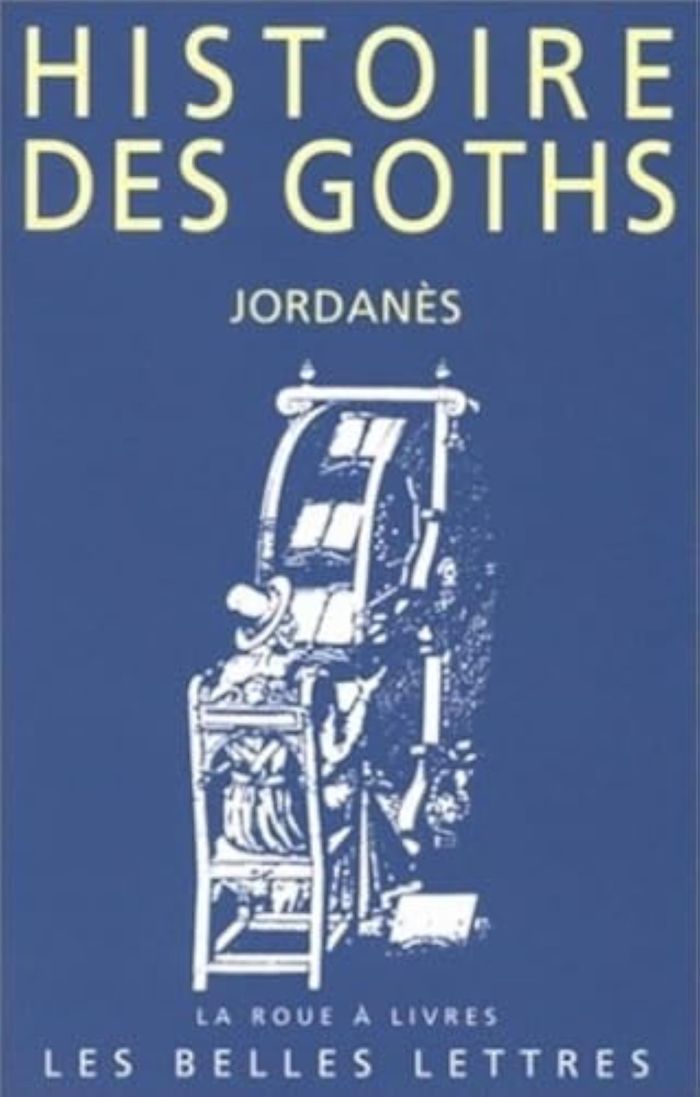 Couverture du livre « HISTOIRE DES GOTHS » de Jordanes/devillers, librairie Les Contes Infusés à Corte
