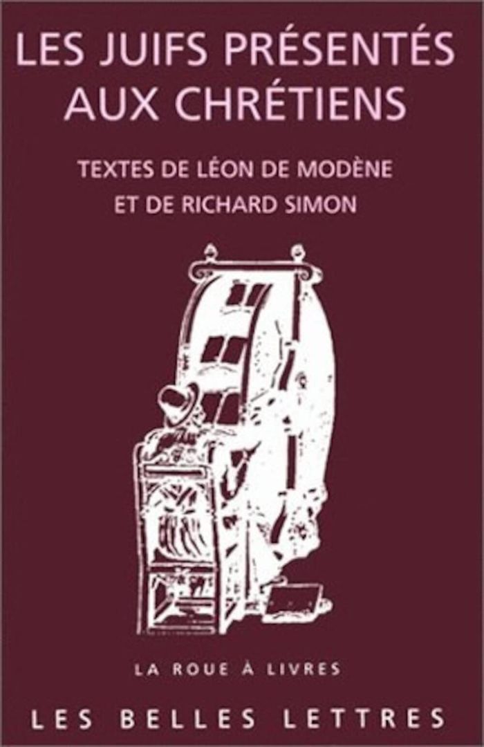 Couverture du livre « LES JUIFS PRESENTES AUX CHRETIENS - CEREMONIES ET COUTUMES QUI S'OBSERVENT AUJOURD'HUI PARMI LES JUI » de Leon De Modene/simon, librairie Les Contes Infusés à Corte