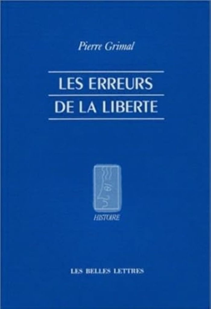 Couverture du livre « LES ERREURS DE LA LIBERTE », librairie Les Contes Infusés à Corte
