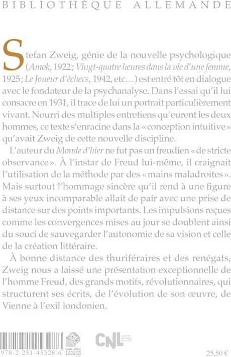 Quatrième de couverture de « Sigmund Freud »