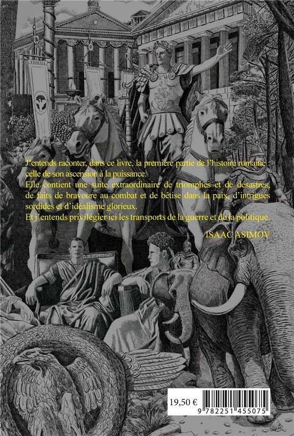 Quatrième de couverture de « LA REPUBLIQUE ROMAINE - ILLUSTRATIONS, NOIR ET BLANC »