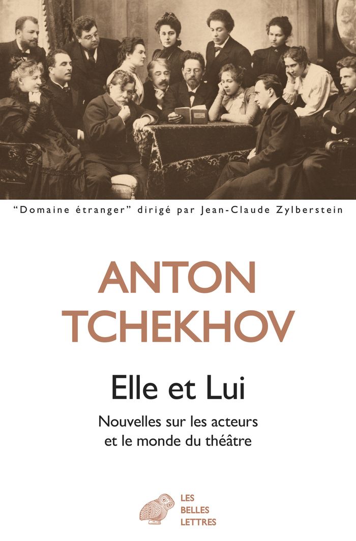 Couverture du livre « Elle et lui : nouvelles sur le théâtre et les acteurs » de Anton Pavlovitch Tchekhov, librairie Les Contes Infusés à Corte