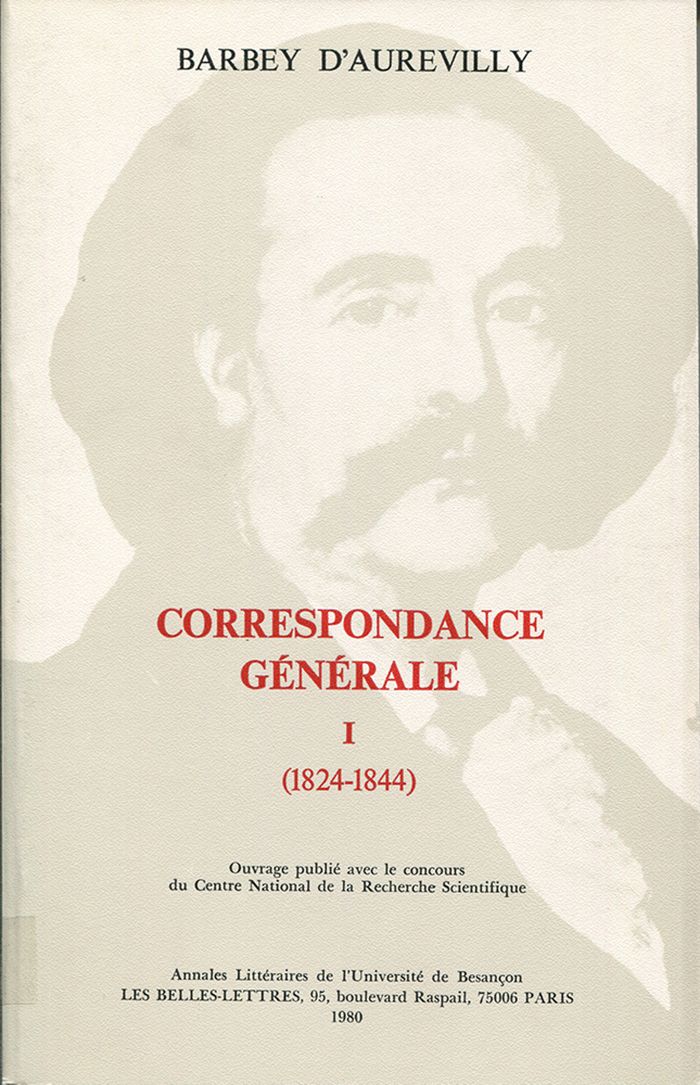 Couverture du livre « CORRESPONDANCE GENERALE » de D'Aurevilly Barbey, librairie Les Contes Infusés à Corte