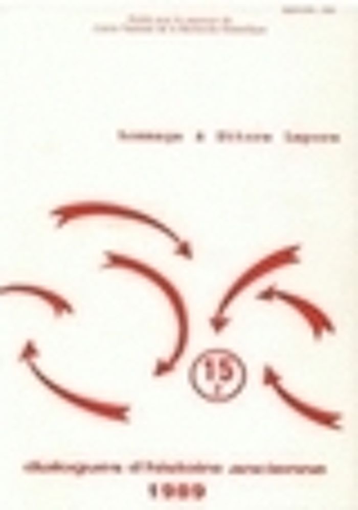 Couverture du livre « DIALOGUES D'HISTOIRE ANCIENNE, N 15-2/1989 » de Antonio Gonzales, librairie Les Contes Infusés à Corte
