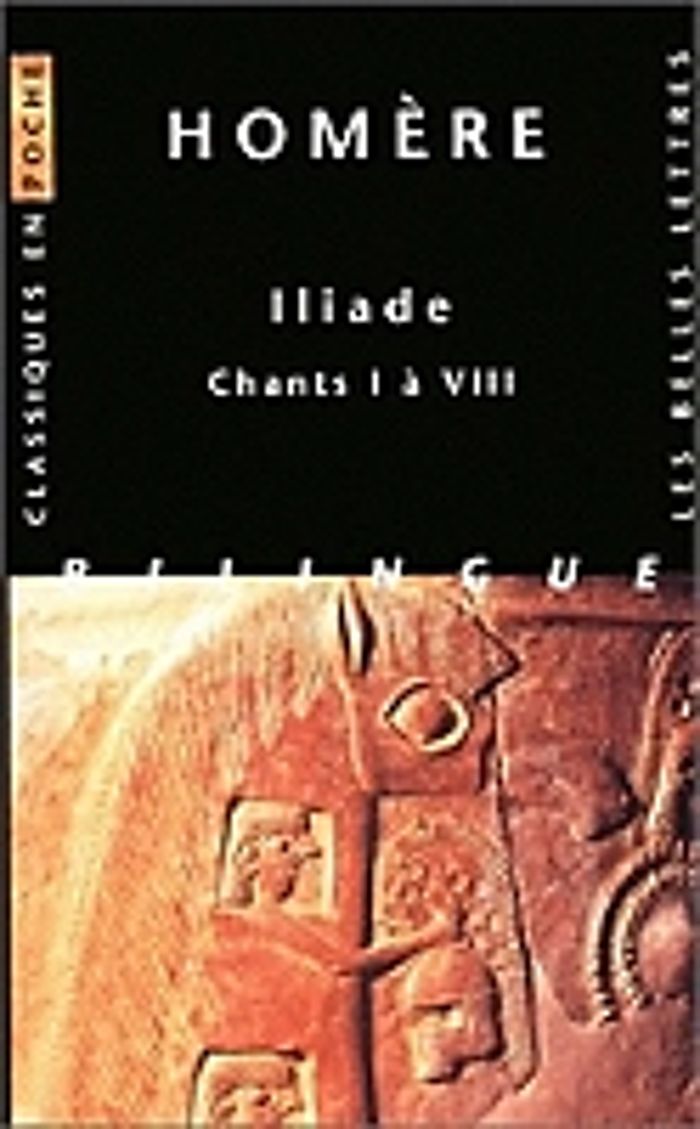 Couverture du livre « ILIADE. CHANTS I A VIII », librairie Les Contes Infusés à Corte