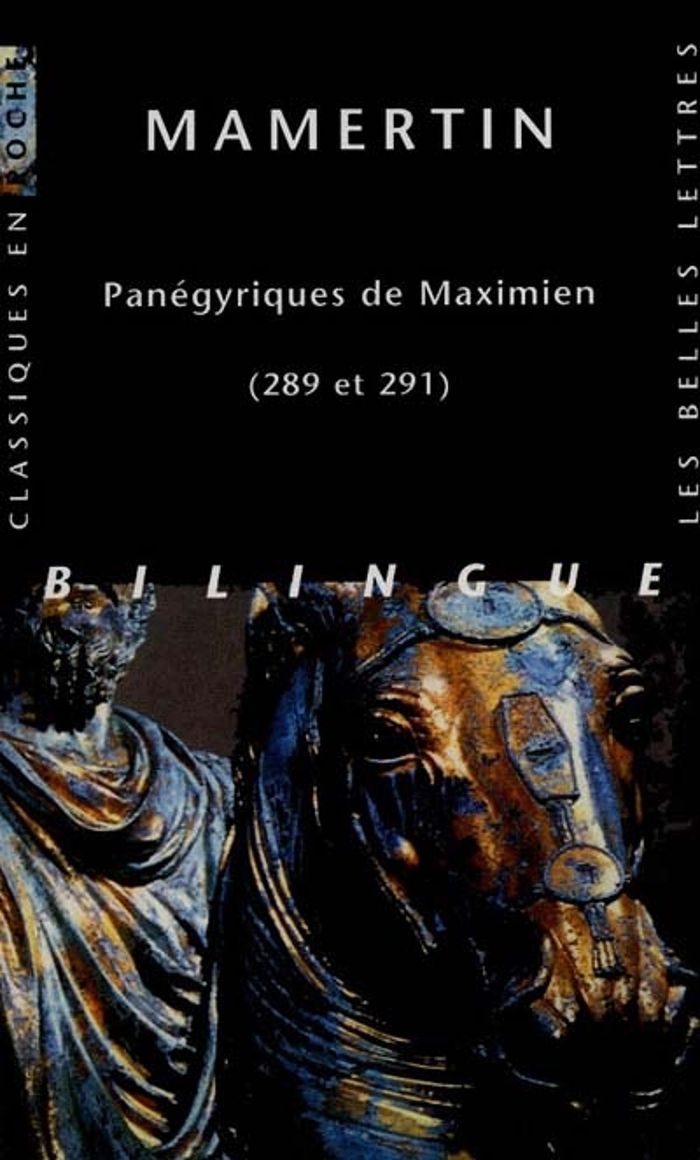 Couverture du livre « PANEGYRIQUES DE MAXIMIEN (289 ET 291) », librairie Les Contes Infusés à Corte