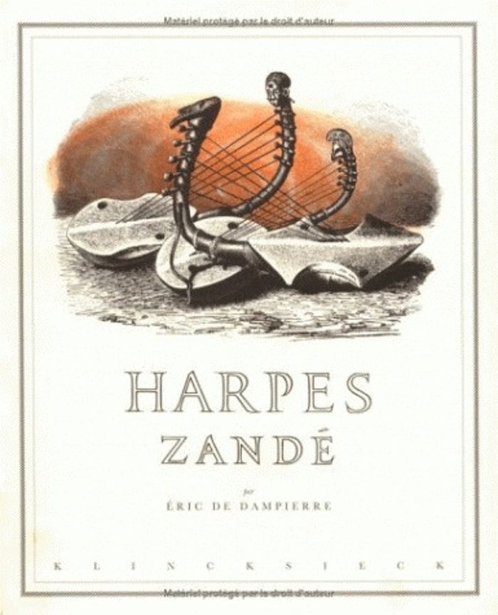 Couverture du livre « HARPES ZANDE », librairie Les Contes Infusés à Corte