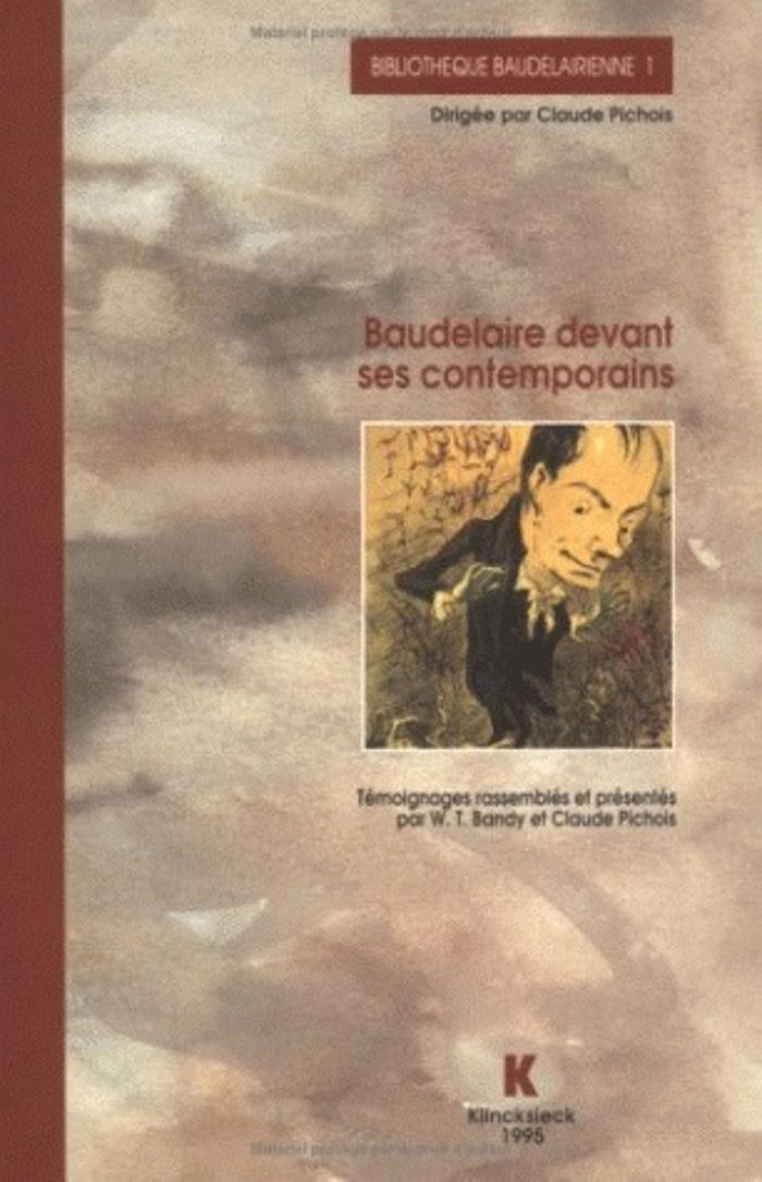 Couverture du livre « BAUDELAIRE DEVANT SES CONTEMPORAINS », librairie Les Contes Infusés à Corte