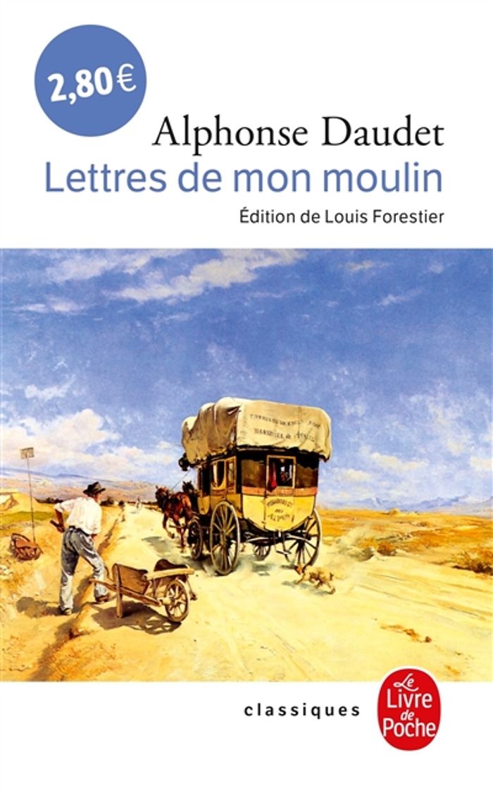 Couverture du livre « LETTRES DE MON MOULIN », librairie Les Contes Infusés à Corte