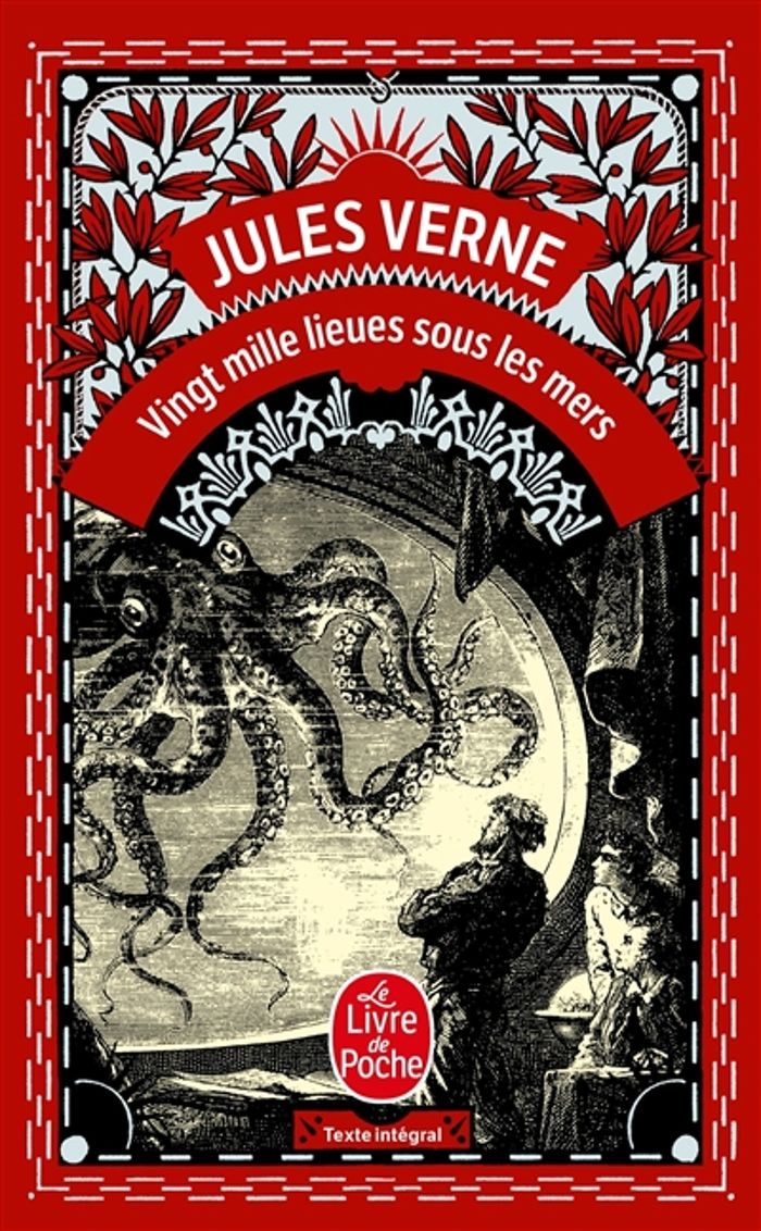 Couverture : VINGT MILLE LIEUES SOUS LES MERS