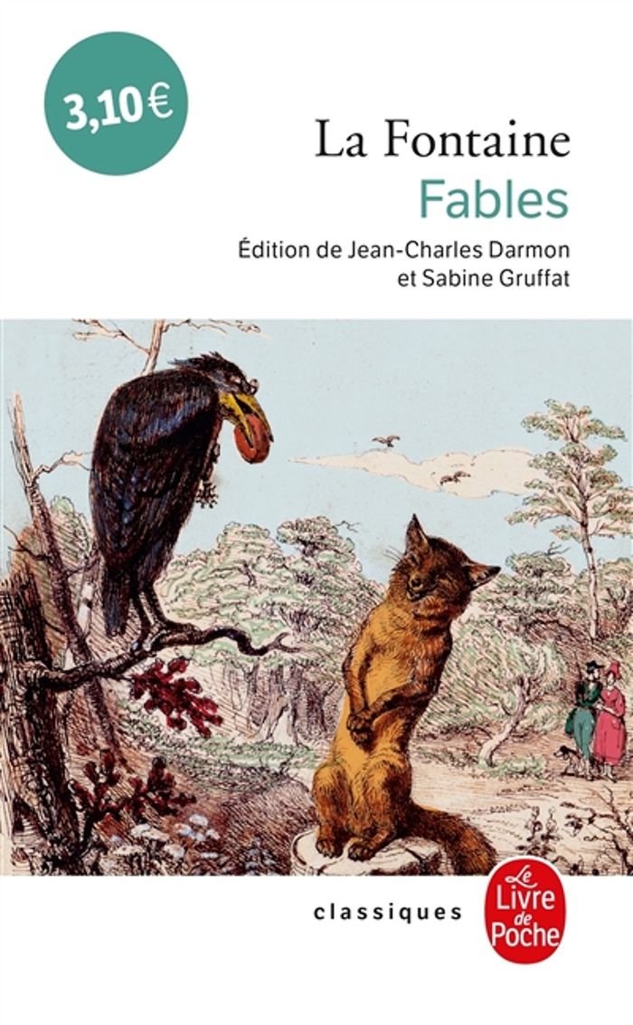 Couverture du livre « FABLES », librairie Les Contes Infusés à Corte