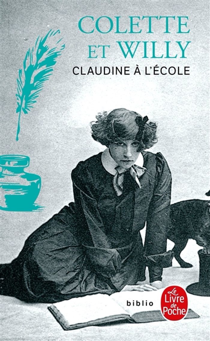 Couverture du livre « CLAUDINE A L'ECOLE », librairie Les Contes Infusés à Corte