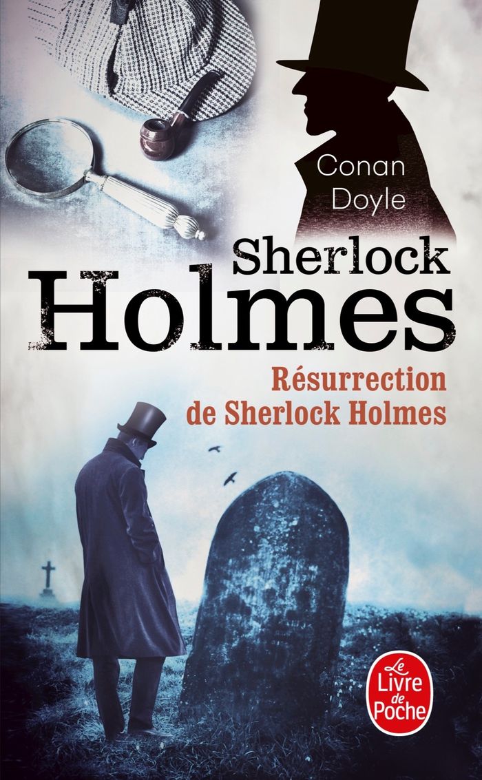 Couverture du livre « RESURRECTION DE SHERLOCK HOLMES », librairie Les Contes Infusés à Corte