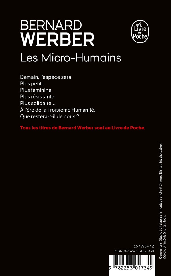 Quatrième de couverture de « Les micro-humains : roman »