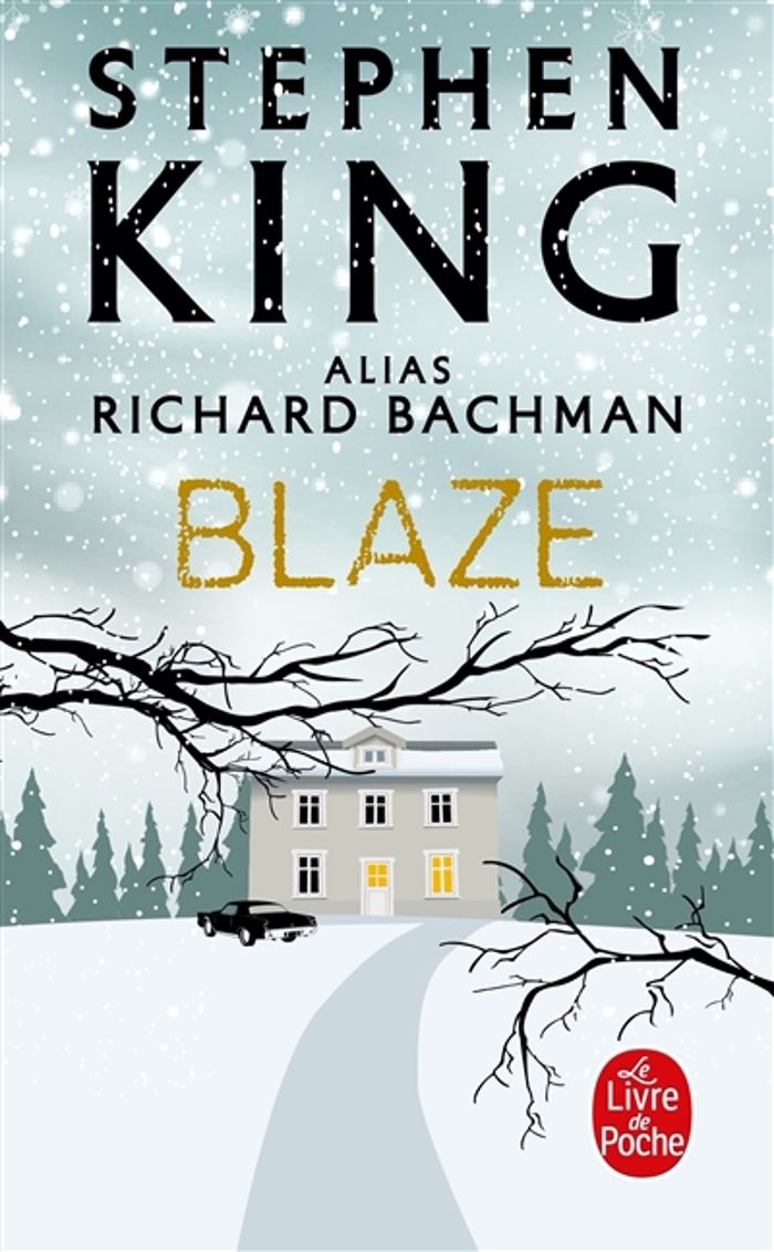 Couverture du livre « Blaze : roman » de Stephen King, librairie Les Contes Infusés à Corte