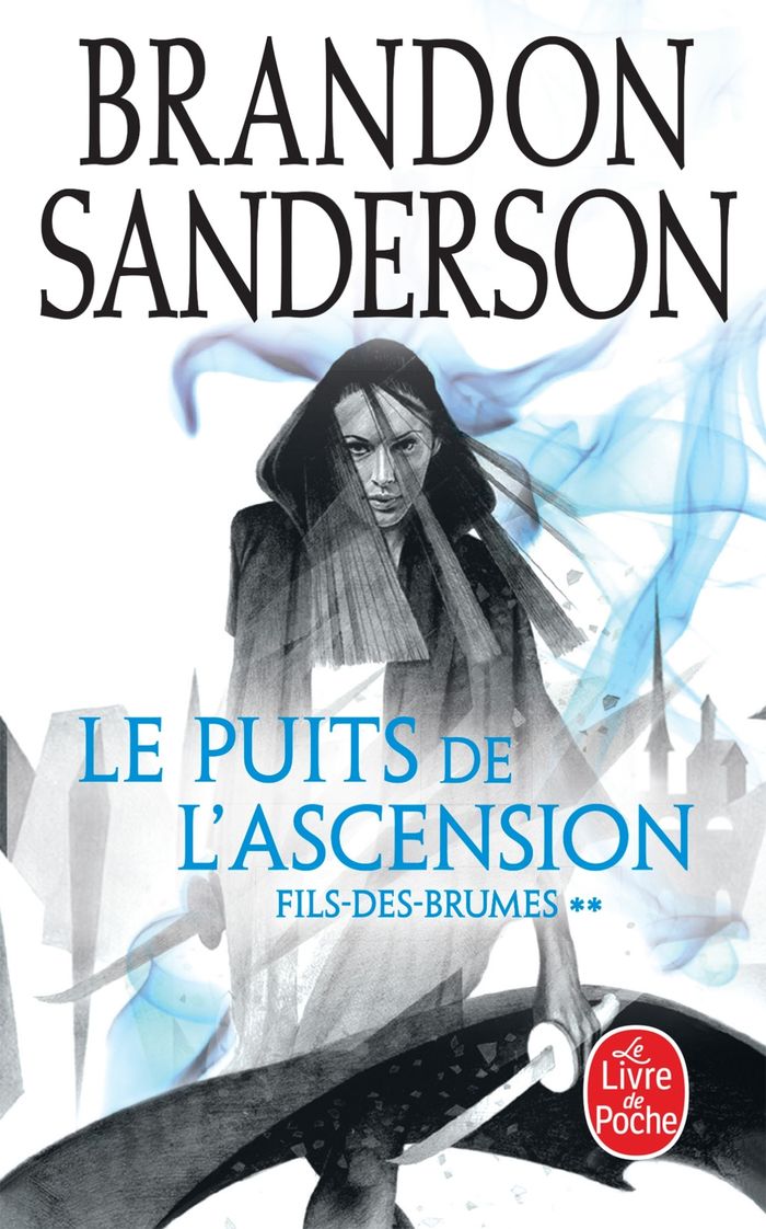 Couverture du livre « Le puits de l'ascension » de Brandon Sanderson, librairie Les Contes Infusés à Corte