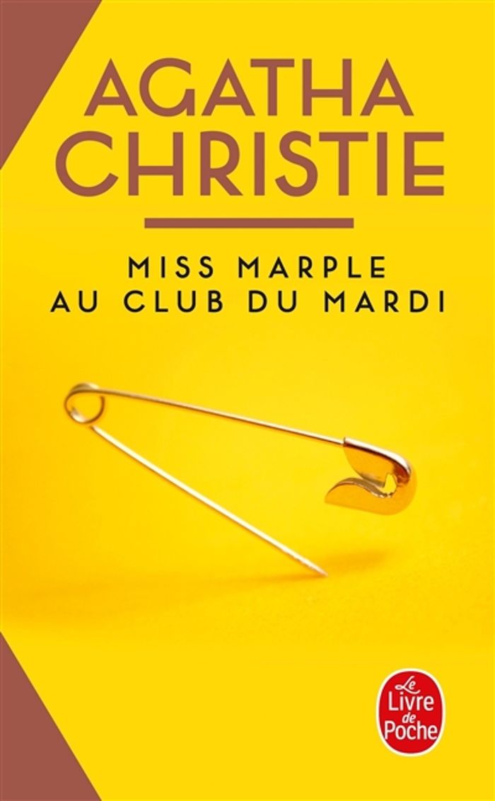 Couverture du livre « MISS MARPLE AU CLUB DU MARDI », librairie Les Contes Infusés à Corte