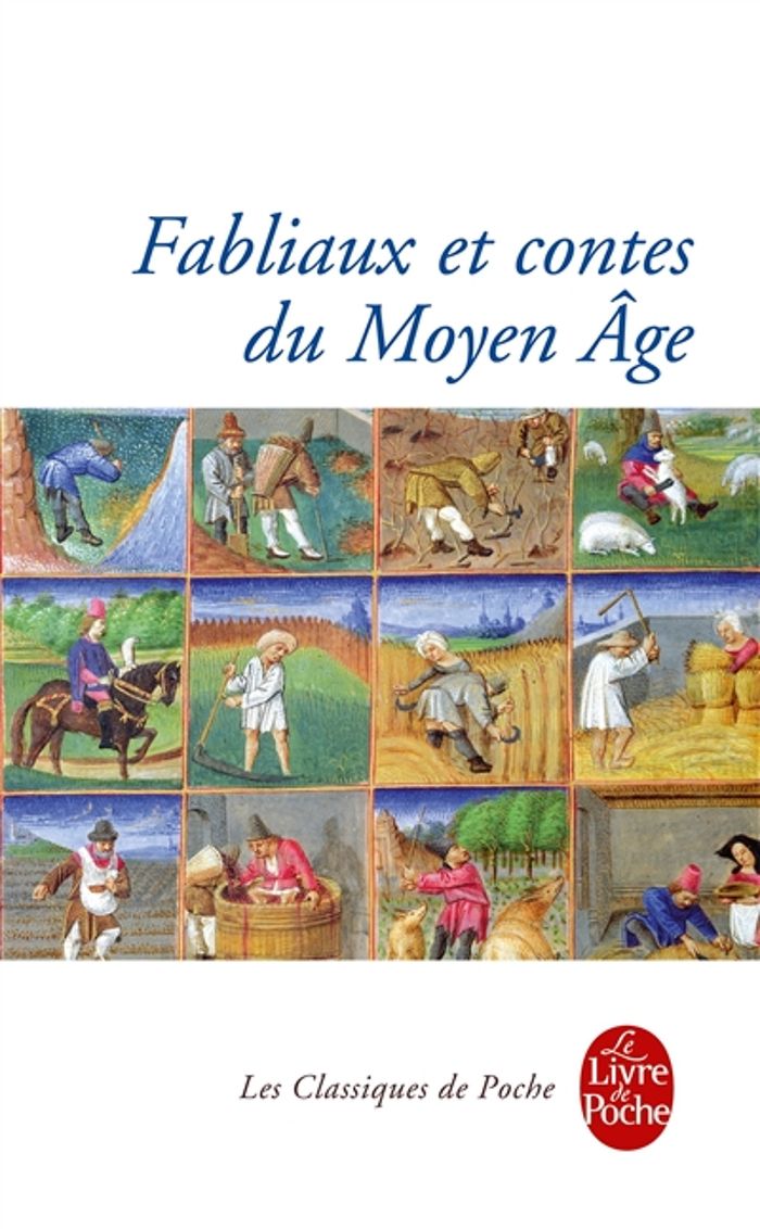 Couverture du livre « FABLIAUX ET CONTES DU MOYEN AGE », librairie Les Contes Infusés à Corte