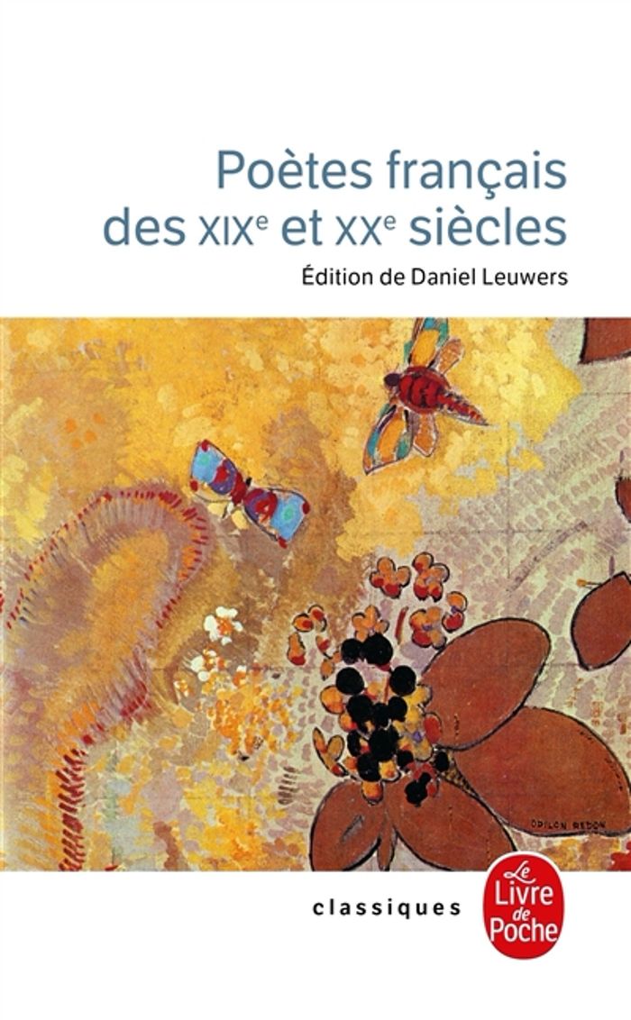 Couverture du livre « POETES FRANCAIS DES XIXE ET XXE SIECLE », librairie Les Contes Infusés à Corte