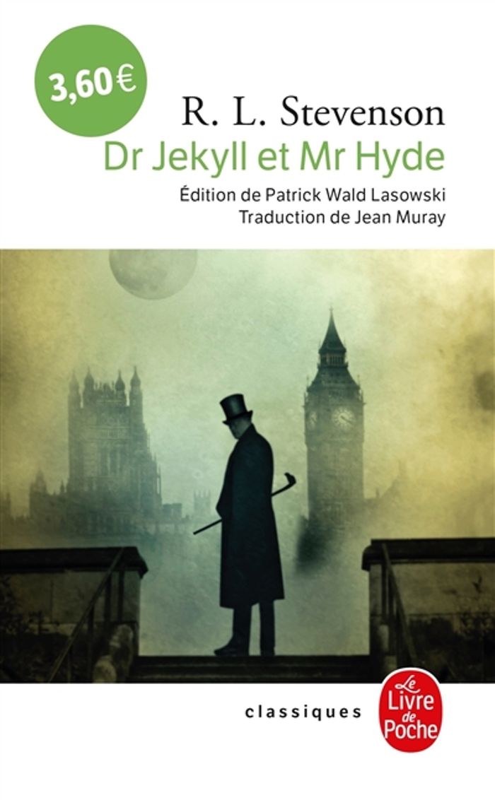 Couverture du livre « DOCTEUR JEKYLL ET MISTER HYDE » de Stevenson R L., librairie Les Contes Infusés à Corte