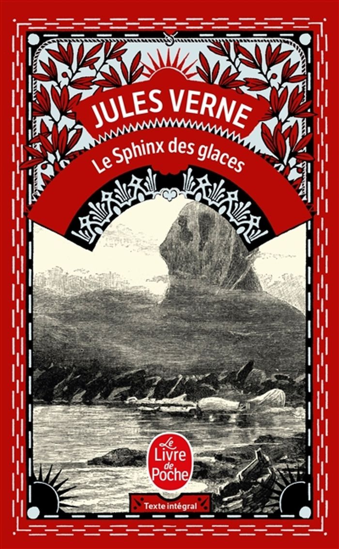 Couverture du livre « LE SPHINX DES GLACES » de Jules Verne, librairie Les Contes Infusés à Corte