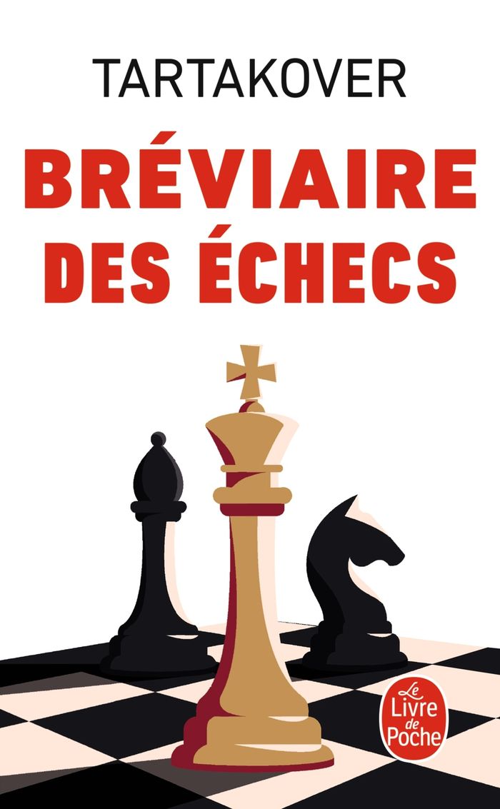 Couverture du livre « LE BREVIAIRE DES ECHECS » de Xavier Tartakover, librairie Les Contes Infusés à Corte