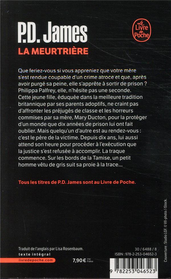 Quatrième de couverture de « LA MEURTRIERE »