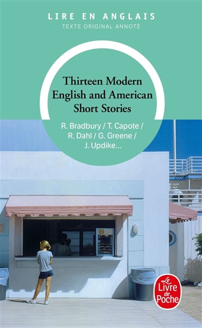 Couverture du livre « THIRTEEN MODERN ENGLISH AND AMERICAN SHORT STORIES », librairie Les Contes Infusés à Corte