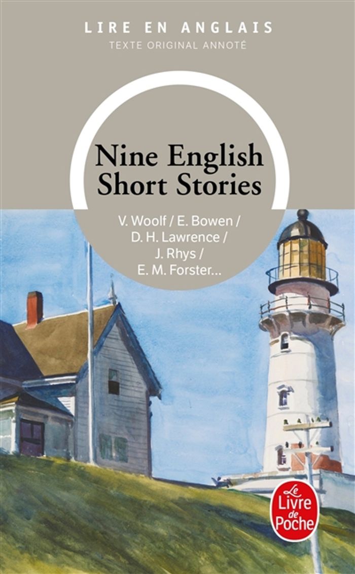 Couverture du livre « NINE ENGLISH SHORT STORIES » de Collectif, librairie Les Contes Infusés à Corte