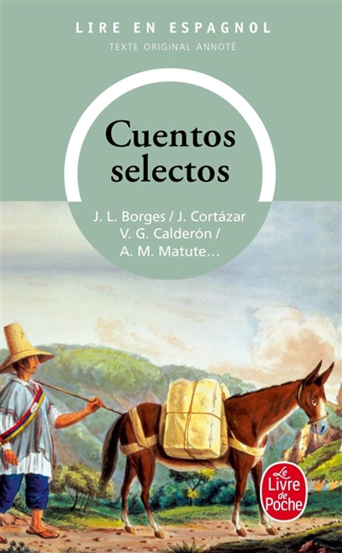 Couverture du livre « CUENTOS SELECTOS », librairie Les Contes Infusés à Corte