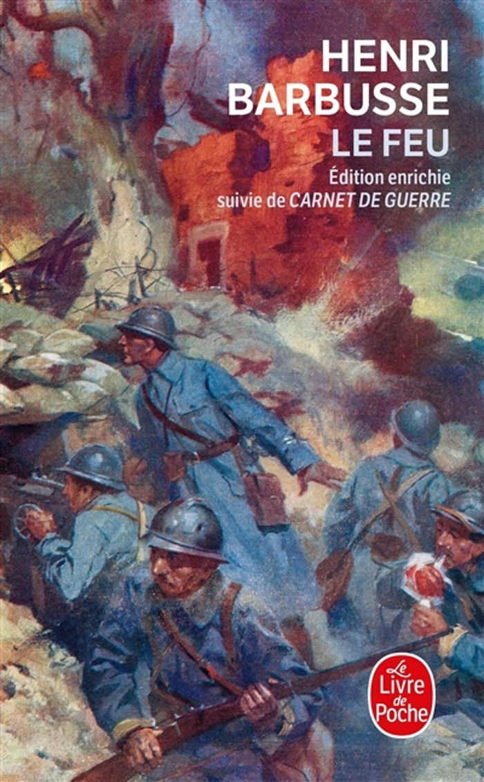 Couverture du livre « LE FEU » de Henri Barbusse, librairie Les Contes Infusés à Corte
