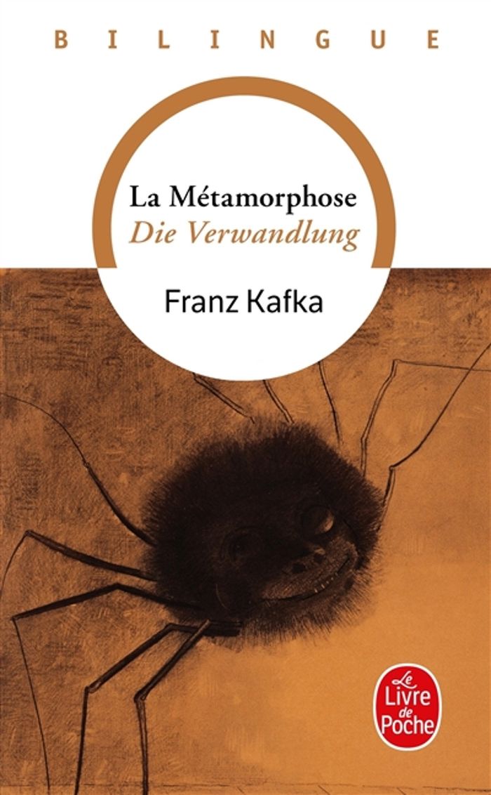 Couverture du livre « LA METAMORPHOSE » de Franz Kafka, librairie Les Contes Infusés à Corte