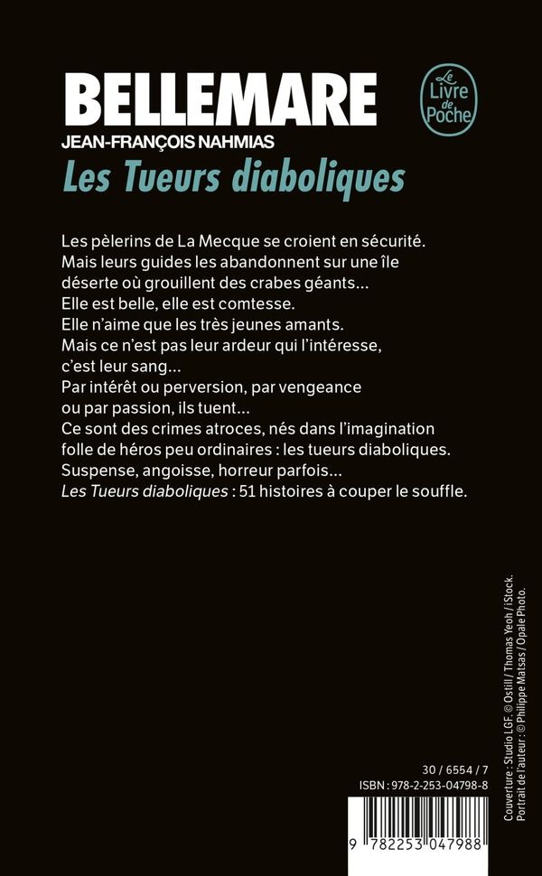 Quatrième de couverture de « LES TUEURS DIABOLIQUES »