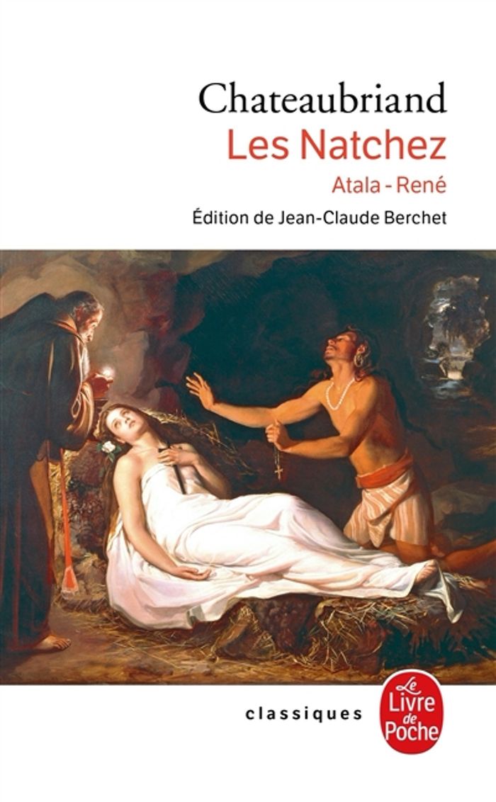 Couverture du livre « ATALA . RENE. LES NATCHEZ » de F-R. Chateaubriand, librairie Les Contes Infusés à Corte