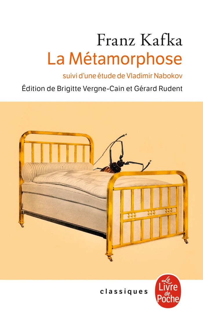 Couverture du livre « LA METAMORPHOSE » de Franz Kafka, librairie Les Contes Infusés à Corte