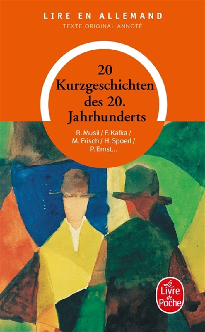 Couverture du livre « 20 KURZGESCHICHTEN DES 20 JAHRHUNDERTS - LIVRE + CASSETTE », librairie Les Contes Infusés à Corte
