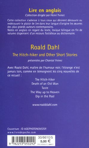 Quatrième de couverture de « THE HITCH-HIKER AND OTHER SHORT STORIES »