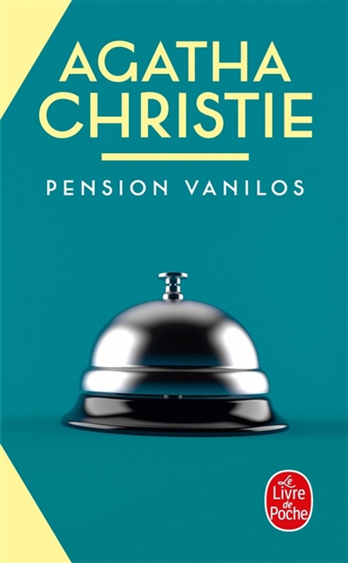 Couverture du livre « PENSION VANILOS » de Agatha Christie, librairie Les Contes Infusés à Corte