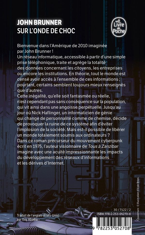 Quatrième de couverture de « SUR L'ONDE DE CHOC »