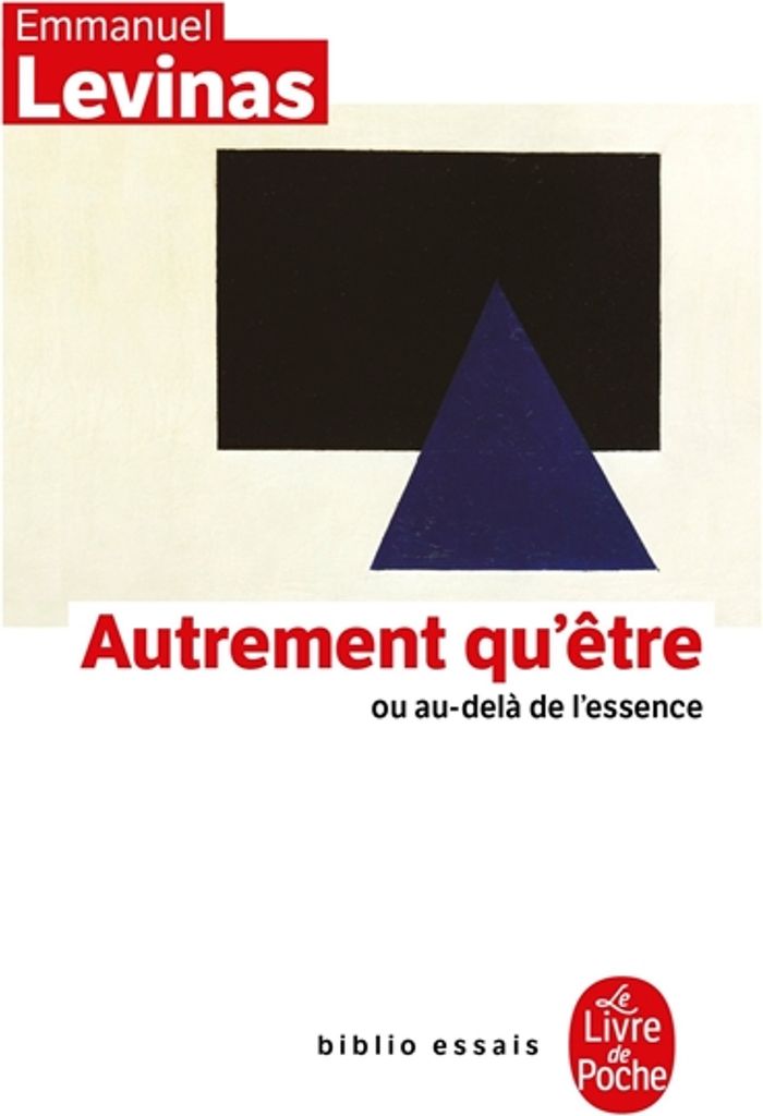 Couverture du livre « AUTREMENT QU'ETRE - OU AU-DELA DE L'ESSENCE » de Emmanuel Levinas, librairie Les Contes Infusés à Corte