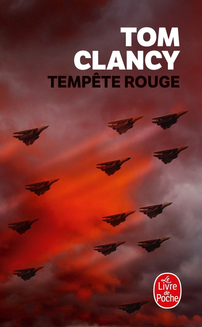 Couverture du livre « TEMPETE ROUGE » de Tom Clancy, librairie Les Contes Infusés à Corte